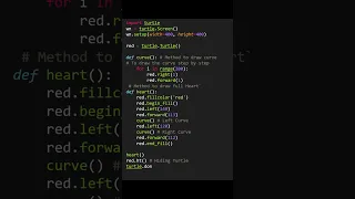 Step-by-Step Tutorial Drawing a Heart using Python s Turtle Like a Pro
