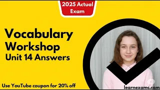 Vocabulary Workshop Level F Unit 14 Answers