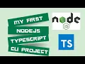 my first nodejs typescript cli calculator project