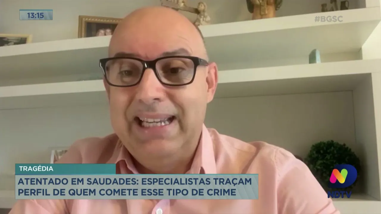 Atentado em Saudades: especialistas traçam perfil de quem comete esse tipo de crime