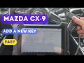 2018-2020 Mazda CX-9 key programming by Autel IM608 How to program a new key for Mazda CX-9