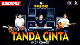 tanda cinta karaoke nada cowok versi dangdut kolpo terbaru