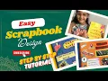 DIY Idea For Summer Vacation Scrapbook How to Make Summer Vacation Scrapbook Vacation Journal