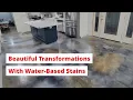 Beautiful Transformations With Water-Based Stain