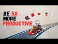 How to be so productive it seems illegal