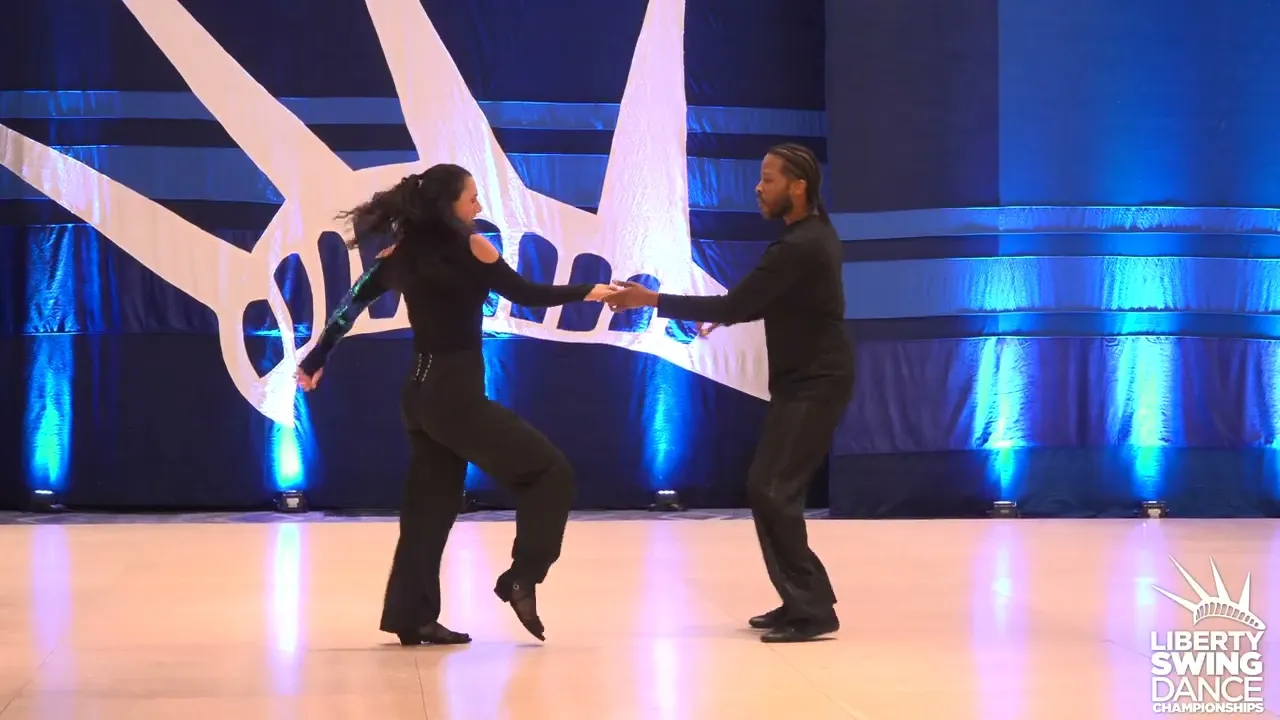 Liberty Swing 2026 Pro Am Open Routine Daniella Robichaud with Markus Smith   4K