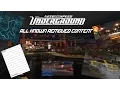 NFS Underground - All Removed Content feat HGCentral