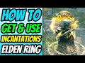 How To Get And Use Incantations in Elden Ring Top Quick Access Item Slot