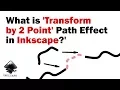 Inkscape Tutorial What is Transform by 2 points Path Effect