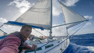 Sailing 500 miles to the CANARY ISLES on a small boat