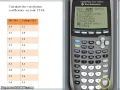 Correlation Coefficient on TI 84