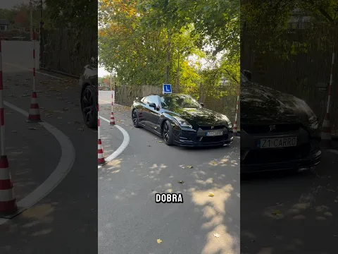 😳Egzamin kat. B ponad 700-konnym Nissanem GT-R: