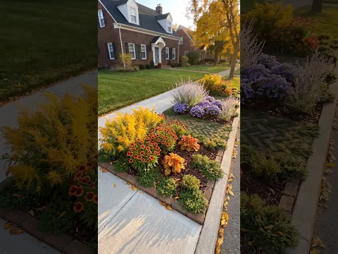 Hellstrip Garden Makeover With Brick Border