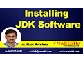 Installing JDK Software Core Java Tutorial Mr Hari Krishna