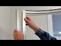 How to Install a MAAX Cyrene Corner Shower Kit - Install the Glass Door Frame
