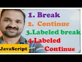 break in JavaScript labeled break continue labeled continue JavaScript Tutorial for Beginners