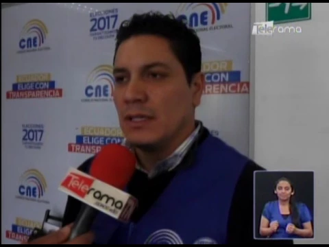 CNE Azuay cumplió simulacro de procesamiento de datos