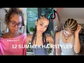 2025 TRENDY SUMMER BRAIDS On Curly Hair TikTok Compilation
