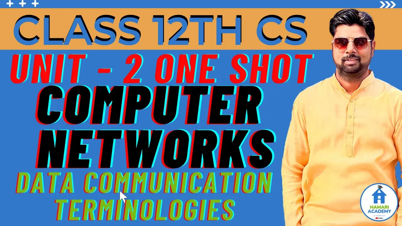 Data Communication Terminologies | Concept and Components Of Data Communication I class12 cs unit 2