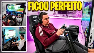 FICOU PERFEITO PEDAIS VOLANTE E PRIMEIRAS VOLTAS