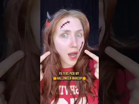Filters pick my makeup! 🎃