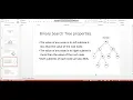 Binary Search Tree in java