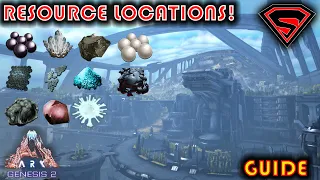 ARK GENESIS 2 RESOURCE LOCATIONS EVERY MAJOR RESOURCE LOCATION