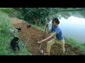 Lagu Open Wild terraces using the pickaxe - Building a New Life - How To Survival With Wild Farm