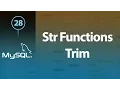 Learn MySQL In Arabic - String Functions