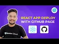 How To Deploy React App To Github Pages How to Host Your React App on GitHub Pages for Free