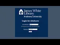 Accessing Library Resources from Off Campus