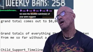 LowTierGod Leaks His Own Child Support Summary The Trolls Make Him Miserable