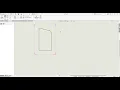 The intersection point of radius in drawing