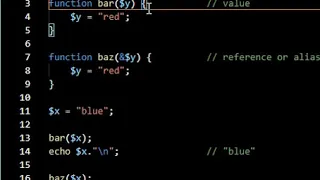 PHP Lesson 2 Passing by Value vs Passing by Reference