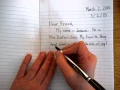 How to write a Friendly Letter