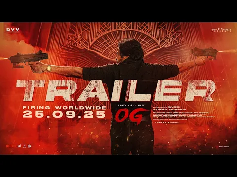 Video Thumbnail: They Call Him OG Trailer - Pawan Kalyan | Emraan Hashmi | Sujeeth | Thaman S | DVV Danayya |
