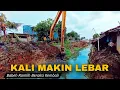 Lagu Babeh Ramlih Beraksi Kembali Normalisasi Kali, Air Kembali Lancar Usai Diperlebar 5 Meter