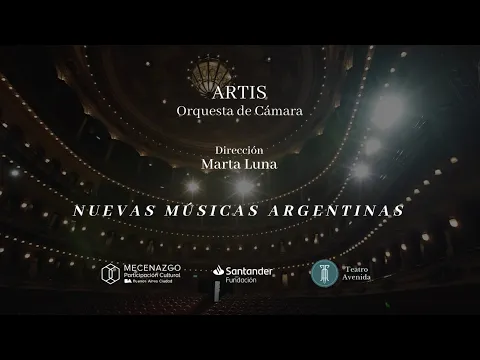 Orquesta de cu00e1mara ARTIS /Jorge  Mockert - Ginasterium / Direcciu00f3n:Marta Luna / Solista:u00c1ngel Frette