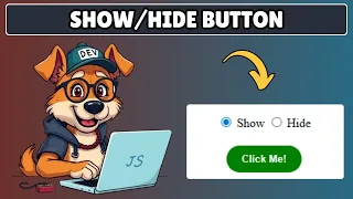 How to Show and Hide Button in Javascript