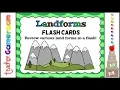 Landform Flash Cards Game