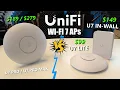 UniFi U7 Lite and U7 In-Wall Review - than a U7 Pro AP