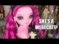 SHADOW HIGH CAT DOLL Lola Wilde Costume Ball doll review Rainbow High Rainbow vision Halloween