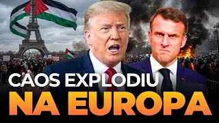 TRUMP MANDA RECADO DIRETO PARA MACRON: A EUROPA VAI COLAPSAR?