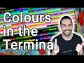 Colours in the Terminal - Using the echo command