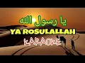 Download Lagu YA ROSULALLAH (KARAOKE)‼️Nada Pria