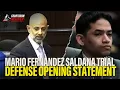 Defense attorney James Hill presents opening statement in Mario Fernandez Saldana trial