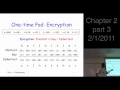 Chapter 2 part 3 Crypto Basics - - double transposition one-time pad