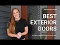 The Best Exterior Doors