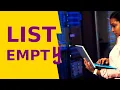 How to know if a list is Empty in Python - Define a function to test if a list is Empty