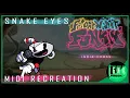 Lagu Friday Night Funkin': Indie Cross Mod - Snake Eyes【Midi Recreation】